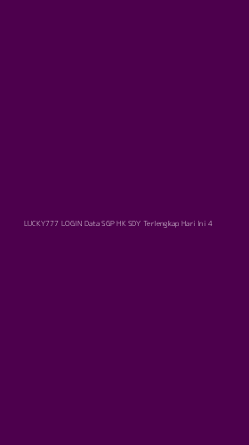 Tampilan Antarmuka Aplikasi Lucky777 Login Data Sgp Hk Sdy Terlengkap Hari Ini - 4