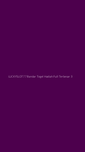 Tampilan Antarmuka Aplikasi Luckyslot77 Bandar Togel Hadiah Full Terbesar - 3