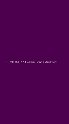 Tampilan Antarmuka Aplikasi Lumbung77 Desain Grafis Android - 3