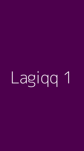 Tampilan Antarmuka Aplikasi Lagiqq - 1