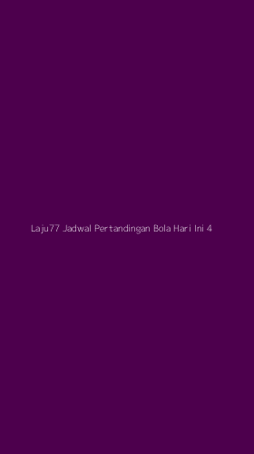 Tampilan Antarmuka Aplikasi Laju77 Jadwal Pertandingan Bola Hari Ini - 4