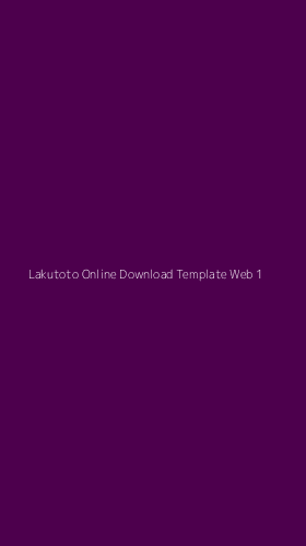 Tampilan Antarmuka Aplikasi Lakutoto Online Download Template Web - 1