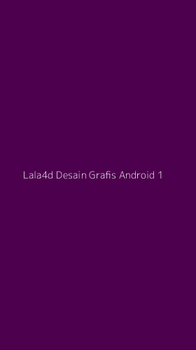 Tampilan Antarmuka Aplikasi Lala4d Desain Grafis Android - 1