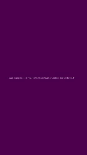 Tampilan Antarmuka Aplikasi Lampung4d - Portal Informasi Game Online Terupdate - 2