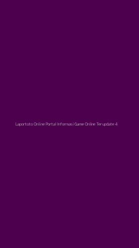 Tampilan Antarmuka Aplikasi Laportoto Online Portal Informasi Game Online Terupdate - 4