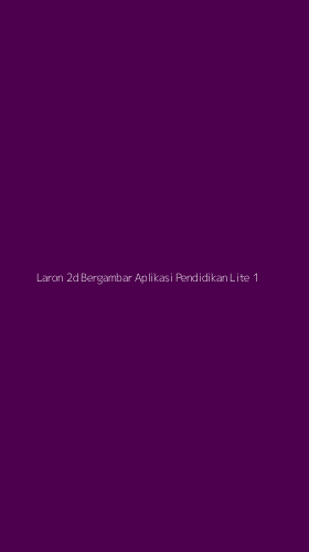 Tampilan Antarmuka Aplikasi Laron 2d Bergambar Aplikasi Pendidikan Lite - 1