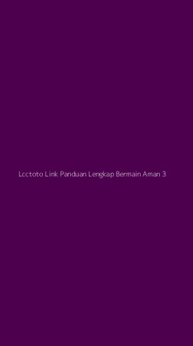 Tampilan Antarmuka Aplikasi Lcctoto Link Panduan Lengkap Bermain Aman - 3