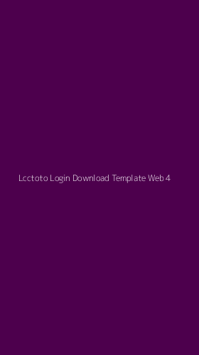 Tampilan Antarmuka Aplikasi Lcctoto Login Download Template Web - 4