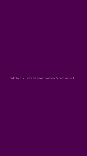 Tampilan Antarmuka Aplikasi Leadertoto Situs Resmi Layanan Customer Service 24jam - 4