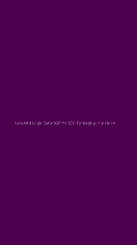 Tampilan Antarmuka Aplikasi Lebah4d Login Data Sgp Hk Sdy Terlengkap Hari Ini - 4