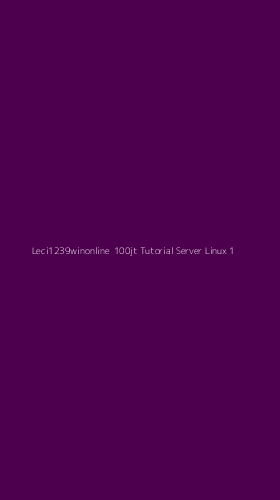 Tampilan Antarmuka Aplikasi Leci1239winonline 100jt Tutorial Server Linux - 1