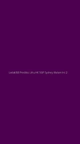 Tampilan Antarmuka Aplikasi Ledak88 Prediksi Jitu Hk Sgp Sydney Malam Ini - 2
