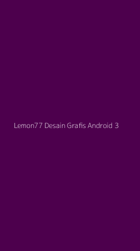 Tampilan Antarmuka Aplikasi Lemon77 Desain Grafis Android - 3