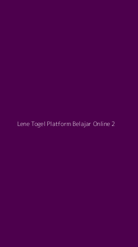 Tampilan Antarmuka Aplikasi Lene Togel Platform Belajar Online - 2