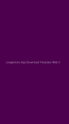 Tampilan Antarmuka Aplikasi Lengkatoto App Download Template Web - 3