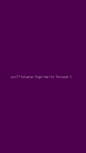 Tampilan Antarmuka Aplikasi Leo77 Keluaran Togel Hari Ini Tercepat - 3