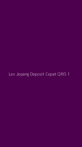 Tampilan Antarmuka Aplikasi Lev Jepang Deposit Cepat Qris - 1
