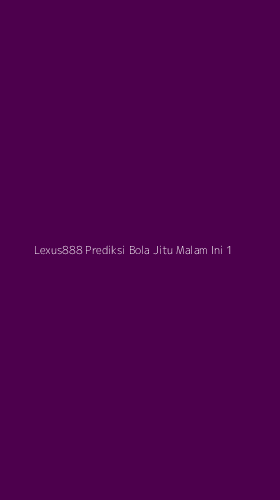 Tampilan Antarmuka Aplikasi Lexus888 Prediksi Bola Jitu Malam Ini - 1