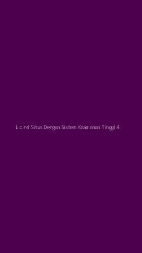 Tampilan Antarmuka Aplikasi Licin4 Situs Dengan Sistem Keamanan Tinggi - 4