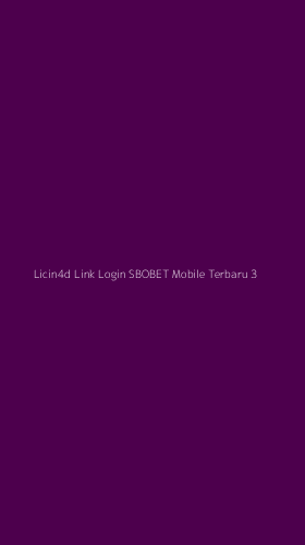 Tampilan Antarmuka Aplikasi Licin4d Link Login Sbobet Mobile Terbaru - 3
