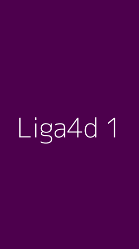 Tampilan Antarmuka Aplikasi Liga4d - 1