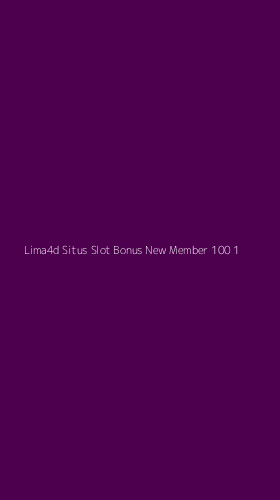 Tampilan Antarmuka Aplikasi Lima4d Situs Slot Bonus New Member 100 - 1