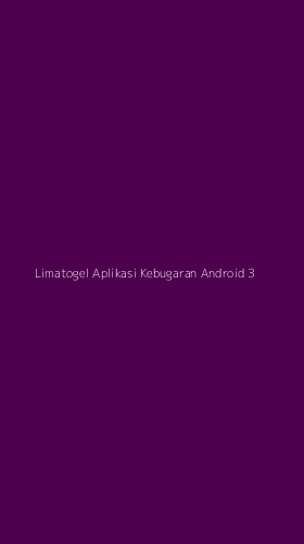 Tampilan Antarmuka Aplikasi Limatogel Aplikasi Kebugaran Android - 3