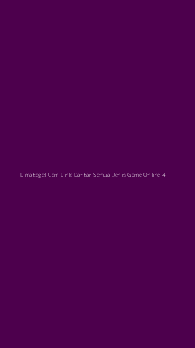 Tampilan Antarmuka Aplikasi Limatogel Com Link Daftar Semua Jenis Game Online - 4