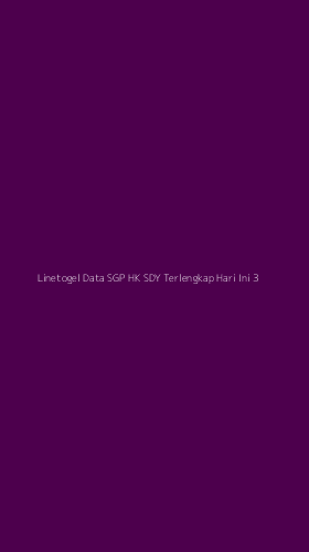 Tampilan Antarmuka Aplikasi Linetogel Data Sgp Hk Sdy Terlengkap Hari Ini - 3