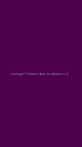 Tampilan Antarmuka Aplikasi Linetogel77 Prediksi Bola Jitu Malam Ini - 3
