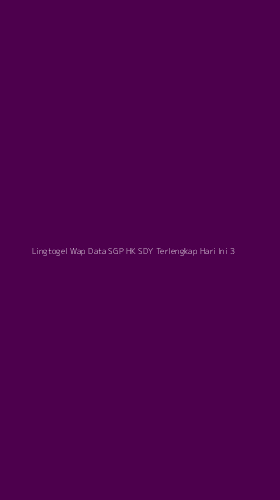 Tampilan Antarmuka Aplikasi Lingtogel Wap Data Sgp Hk Sdy Terlengkap Hari Ini - 3