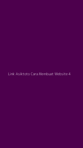 Tampilan Antarmuka Aplikasi Link Asiktoto Cara Membuat Website - 4
