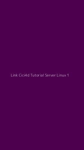 Tampilan Antarmuka Aplikasi Link Cici4d Tutorial Server Linux - 1