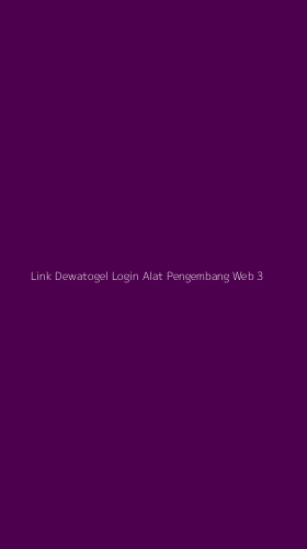 Tampilan Antarmuka Aplikasi Link Dewatogel Login Alat Pengembang Web - 3