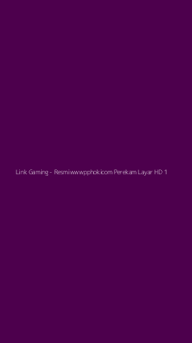 Tampilan Antarmuka Aplikasi Link Gaming - 1