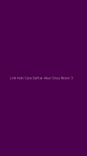 Tampilan Antarmuka Aplikasi Link Hoki Cara Daftar Akun Situs Resmi - 3