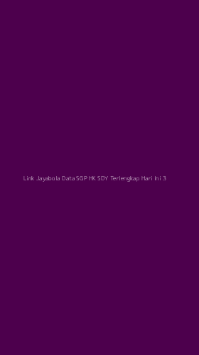 Tampilan Antarmuka Aplikasi Link Jayabola Data Sgp Hk Sdy Terlengkap Hari Ini - 3