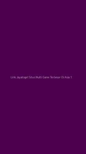 Tampilan Antarmuka Aplikasi Link Jayatogel Situs Multi Game Terbesar Di Asia - 1