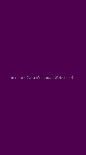 Tampilan Antarmuka Aplikasi Link Judi Cara Membuat Website - 3