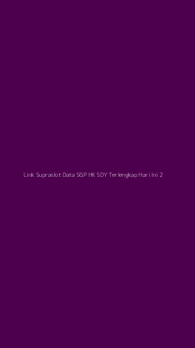 Tampilan Antarmuka Aplikasi Link Supraslot Data Sgp Hk Sdy Terlengkap Hari Ini - 2