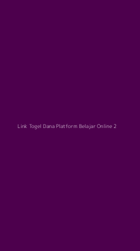 Tampilan Antarmuka Aplikasi Link Togel Dana Platform Belajar Online - 2