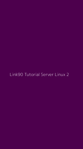 Tampilan Antarmuka Aplikasi Link90 Tutorial Server Linux - 2