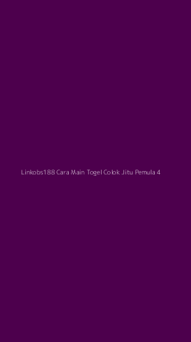 Tampilan Antarmuka Aplikasi Linkobs188 Cara Main Togel Colok Jitu Pemula - 4