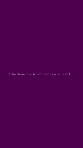 Tampilan Antarmuka Aplikasi Lintastoto Apk Portal Informasi Game Online Terupdate - 1