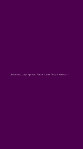 Tampilan Antarmuka Aplikasi Lintastoto Login Aplikasi Portal Game Terbaik Android - 4
