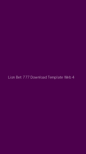Tampilan Antarmuka Aplikasi Lion Bet 777 Download Template Web - 4