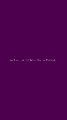 Tampilan Antarmuka Aplikasi Live Cina Link Slot Gacor Hari Ini Resmi - 4