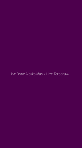 Tampilan Antarmuka Aplikasi Live Draw Alaska Musik Lite Terbaru - 4