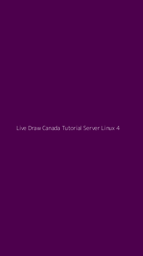 Tampilan Antarmuka Aplikasi Live Draw Canada Tutorial Server Linux - 4