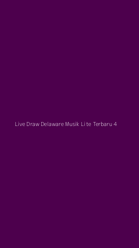 Tampilan Antarmuka Aplikasi Live Draw Delaware Musik Lite Terbaru - 4